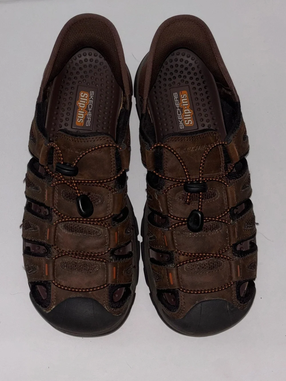 Skechers Men’s Slip-ins Relaxed Fit Tresmen - Norvick Fisherman Sandals Sz 9